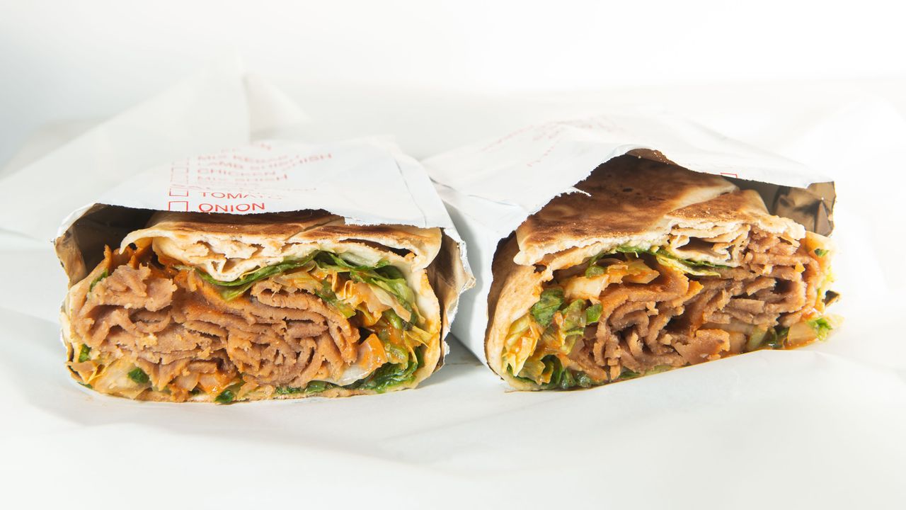 The Lot Beef Kebab Roll