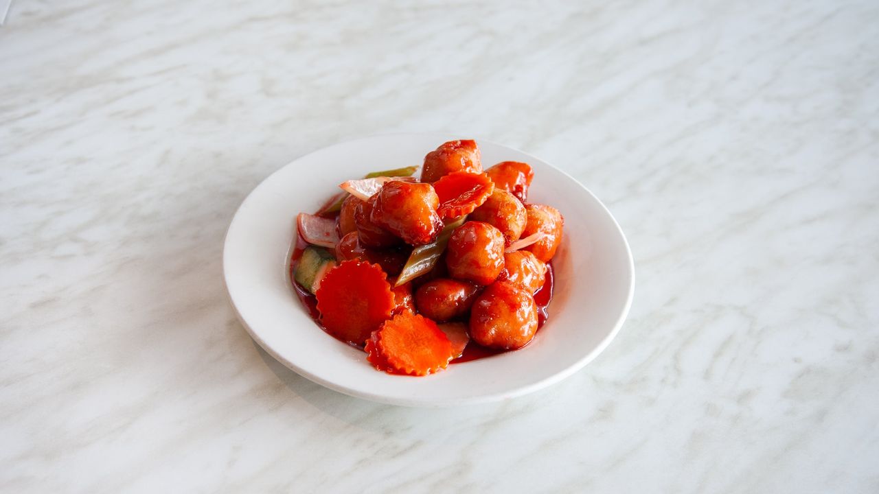 Sweet and Sour Pork in Batter