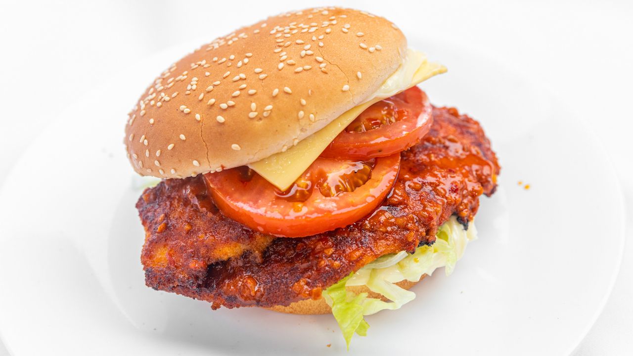 Sweet Chilli Chicken Burger