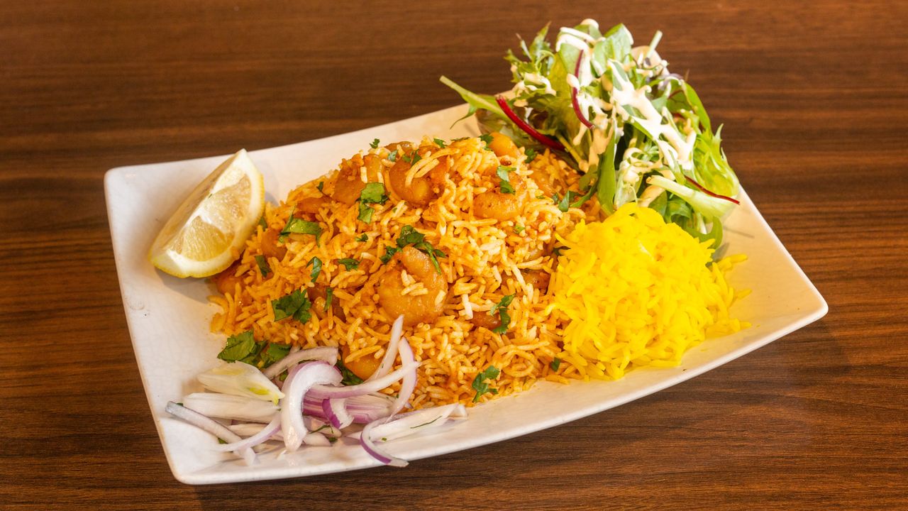 Shrimp Rice  (Meigoo Polo)