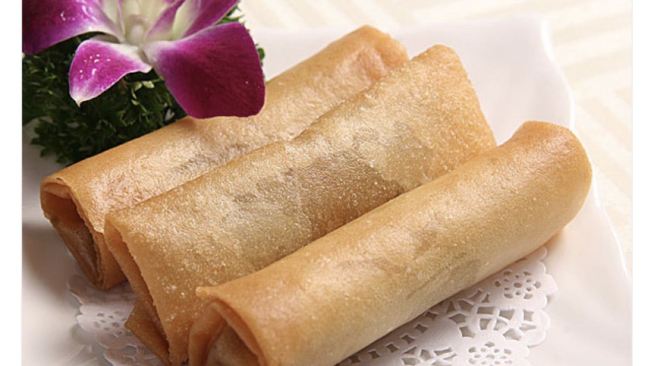 Crispy vegetable spring roll(3/pc) 炸素春卷