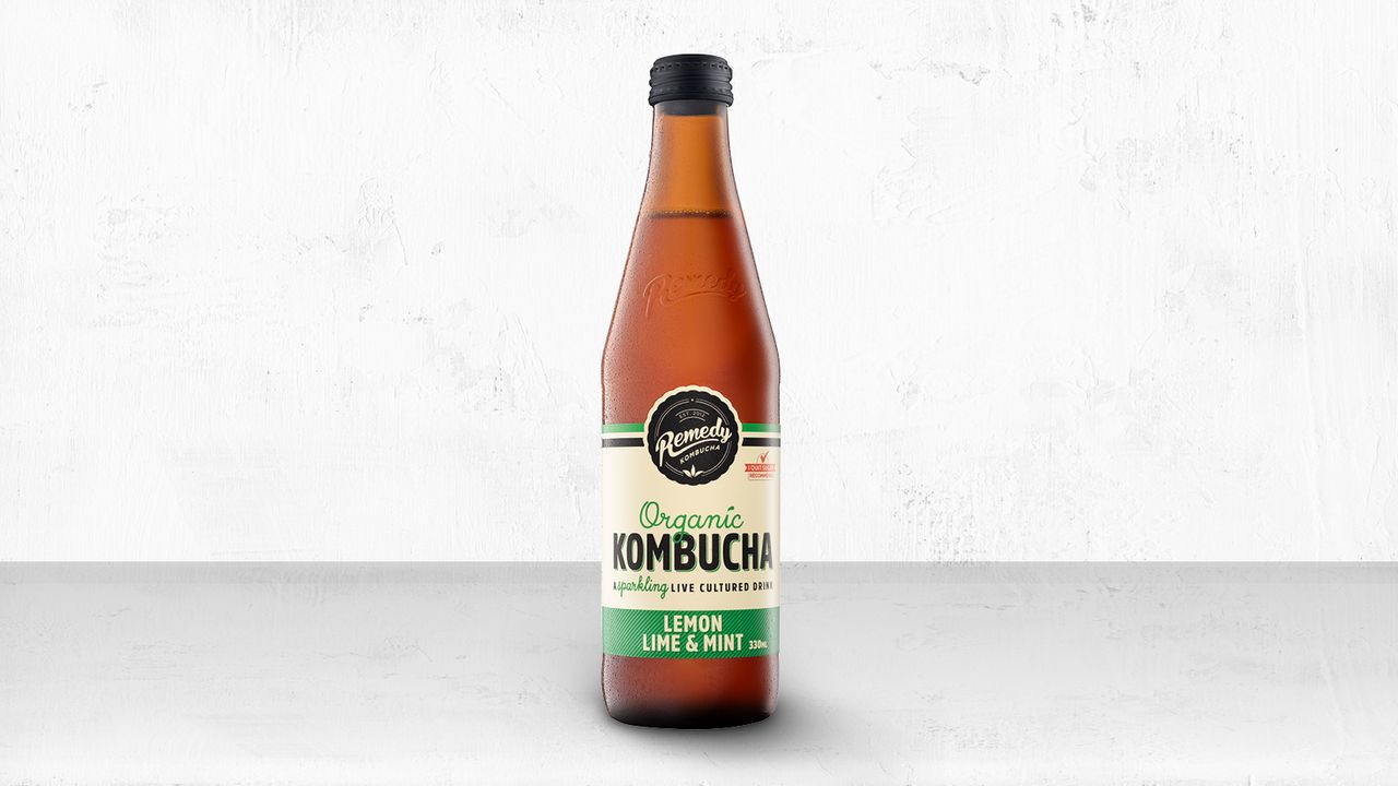 Kombucha - Lemon, Lime & Mint (330ml.)