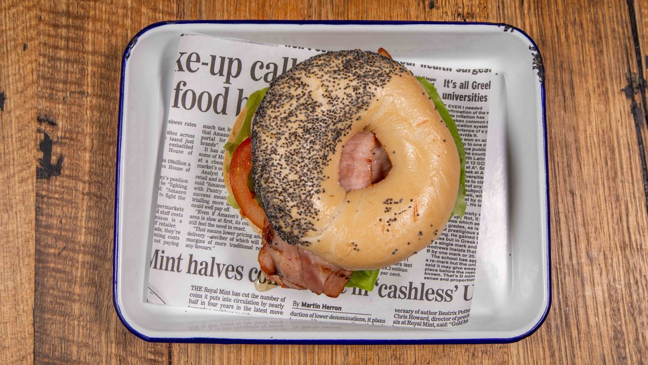 B.L.T. Bagel