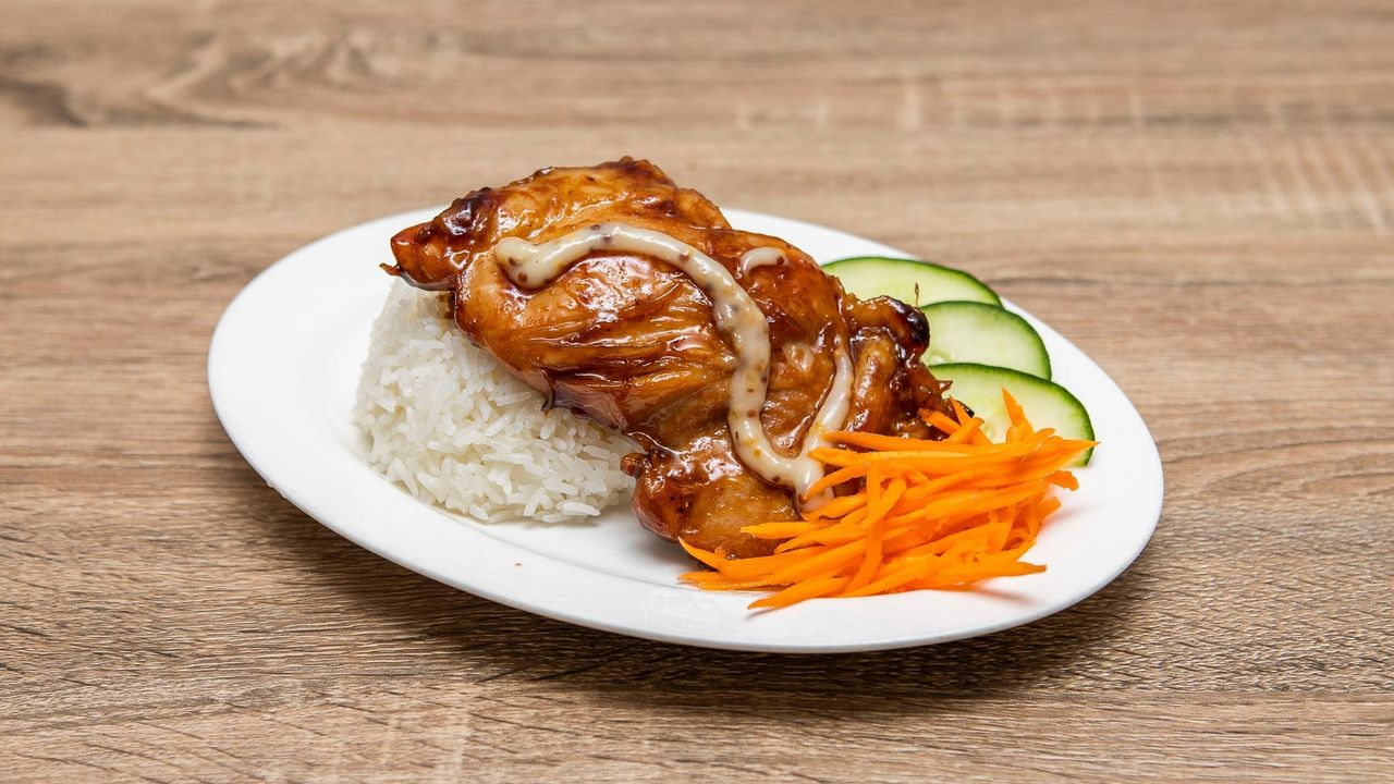 Honey Chicken and Rice