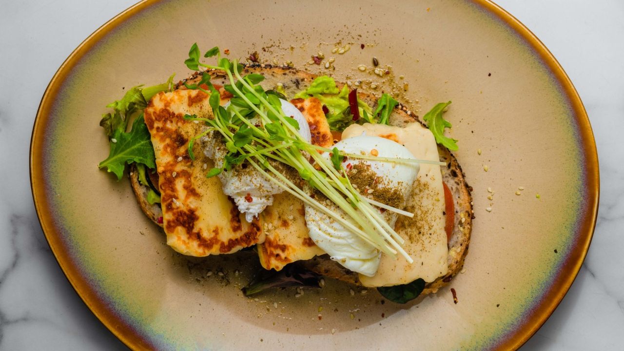 Halloumi Stack