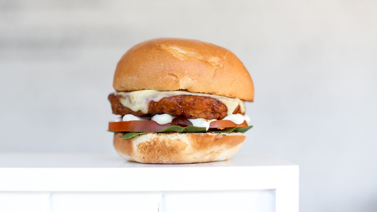 Springtime Veggie Burger