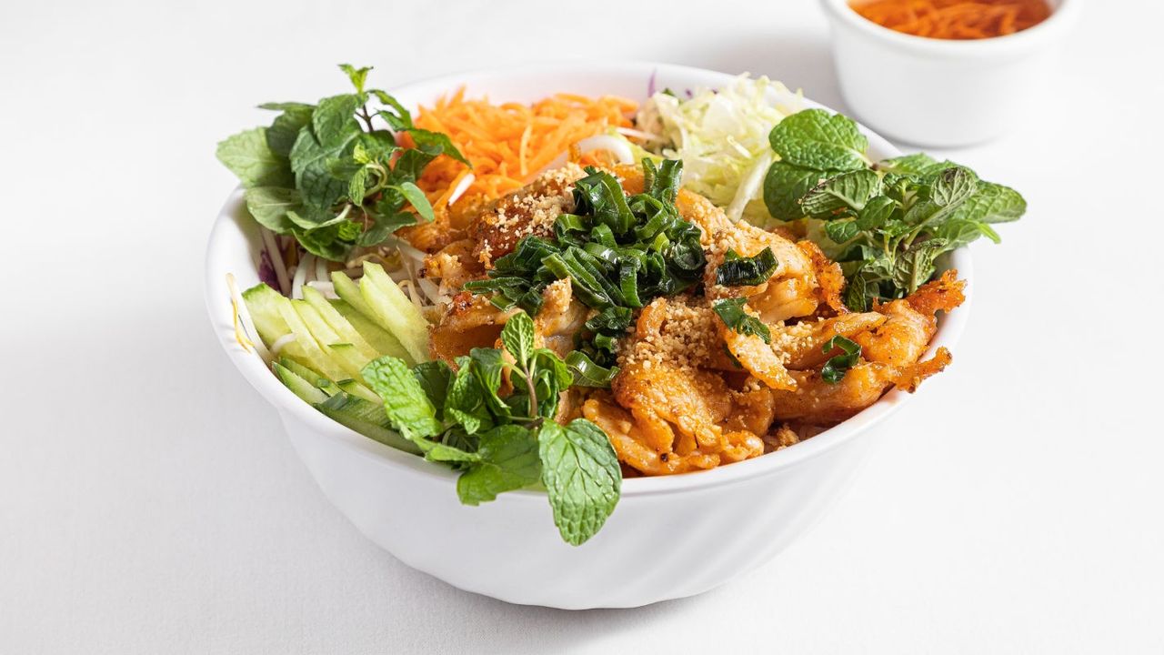 Grilled Chicken Rice Vermicelli
