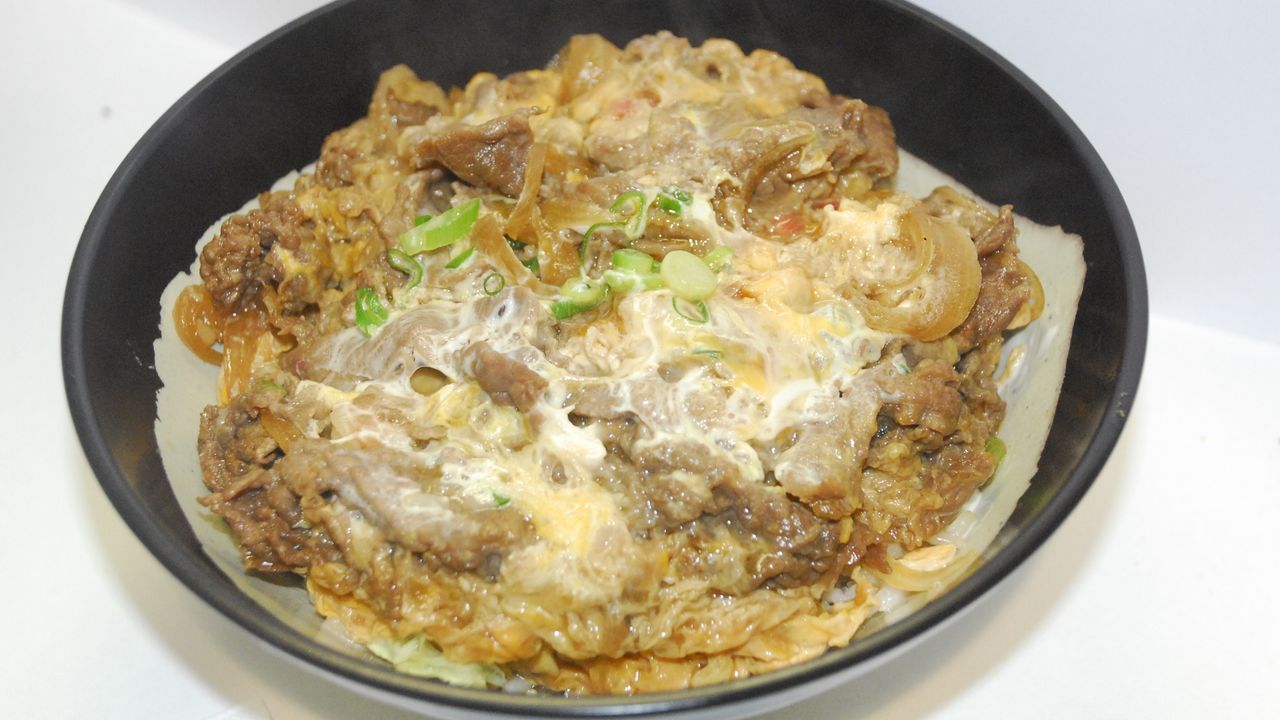 Sukiyaki Tamago Don