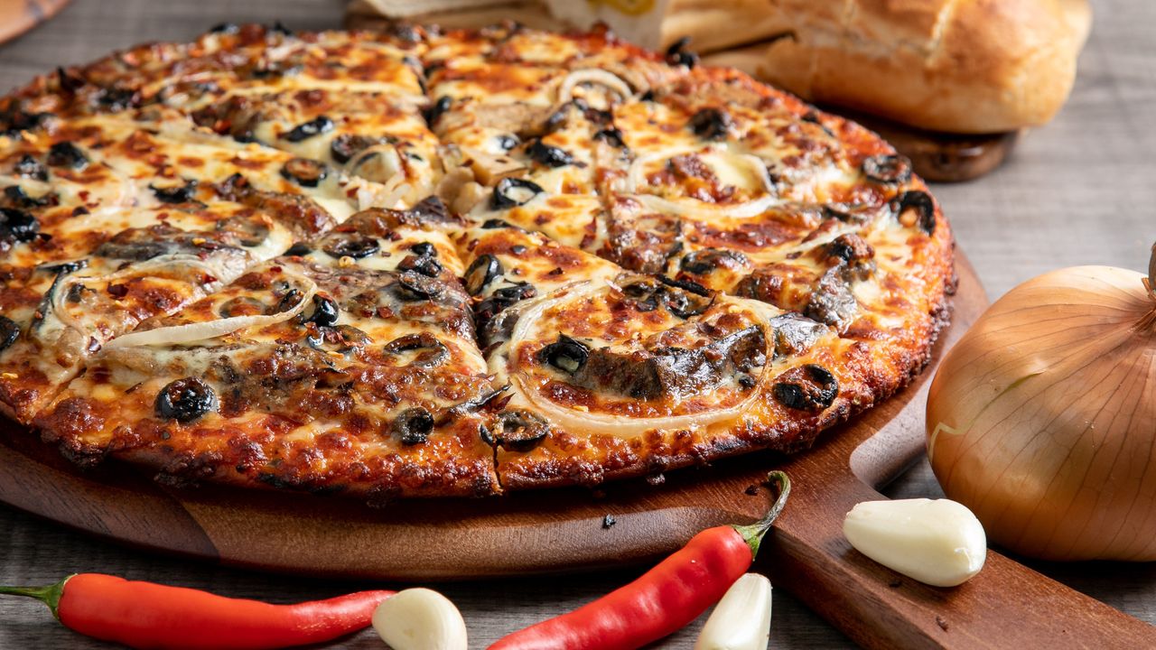 The Aubergine Pizza