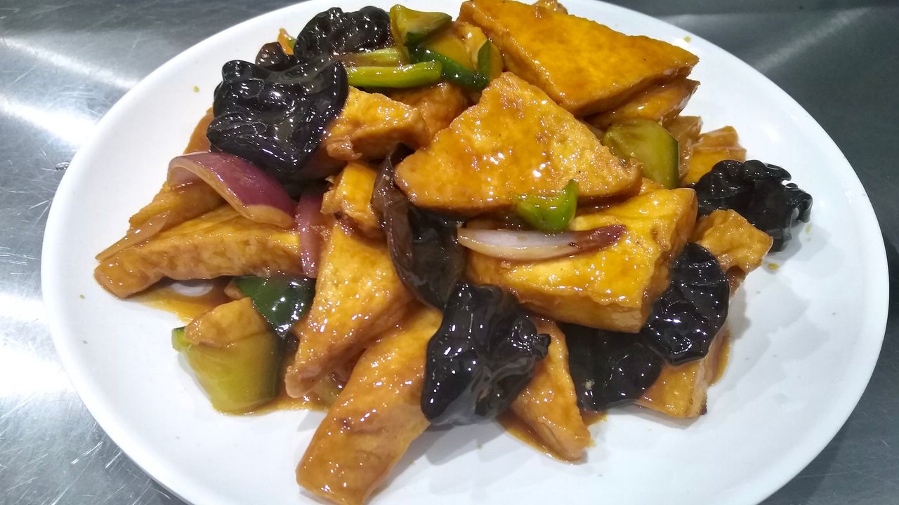 Flavored Deep Fried Tofu