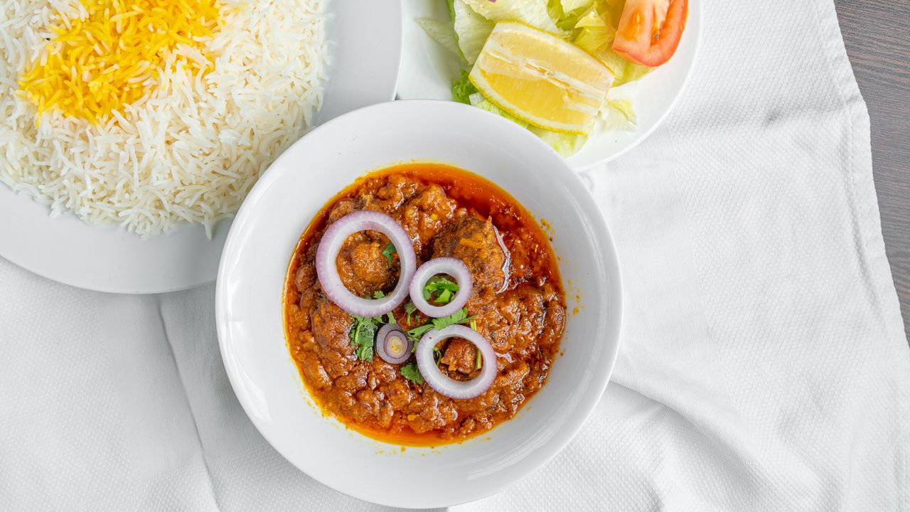 Chicken Bamiani Korma Chalow Rice