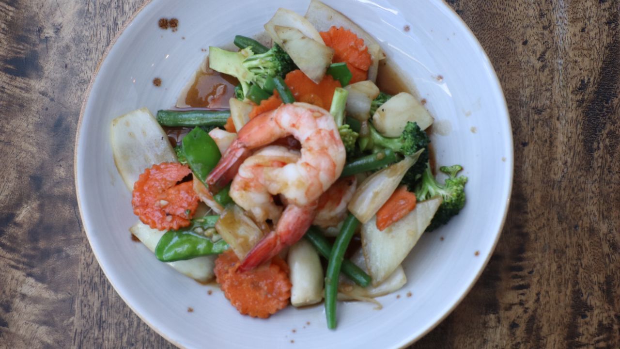 Stir Fried Garlic & Pepper