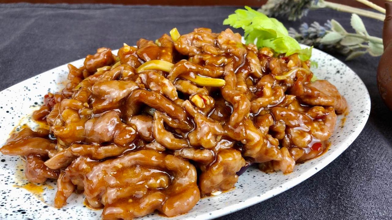 Stir Fried Sweet, Sour and Spicy Sliced Pork