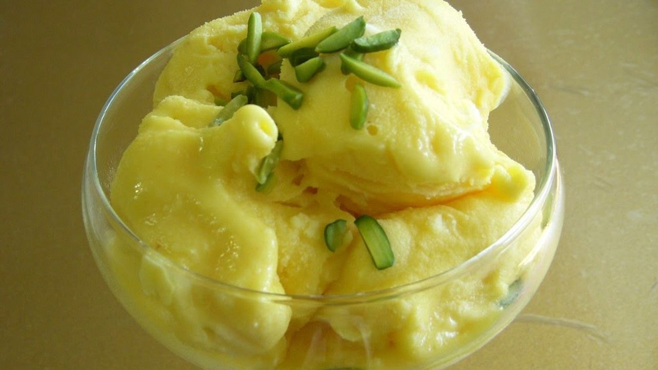 Saffron Ice Cream