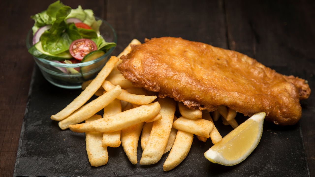 Battered Fish Meal