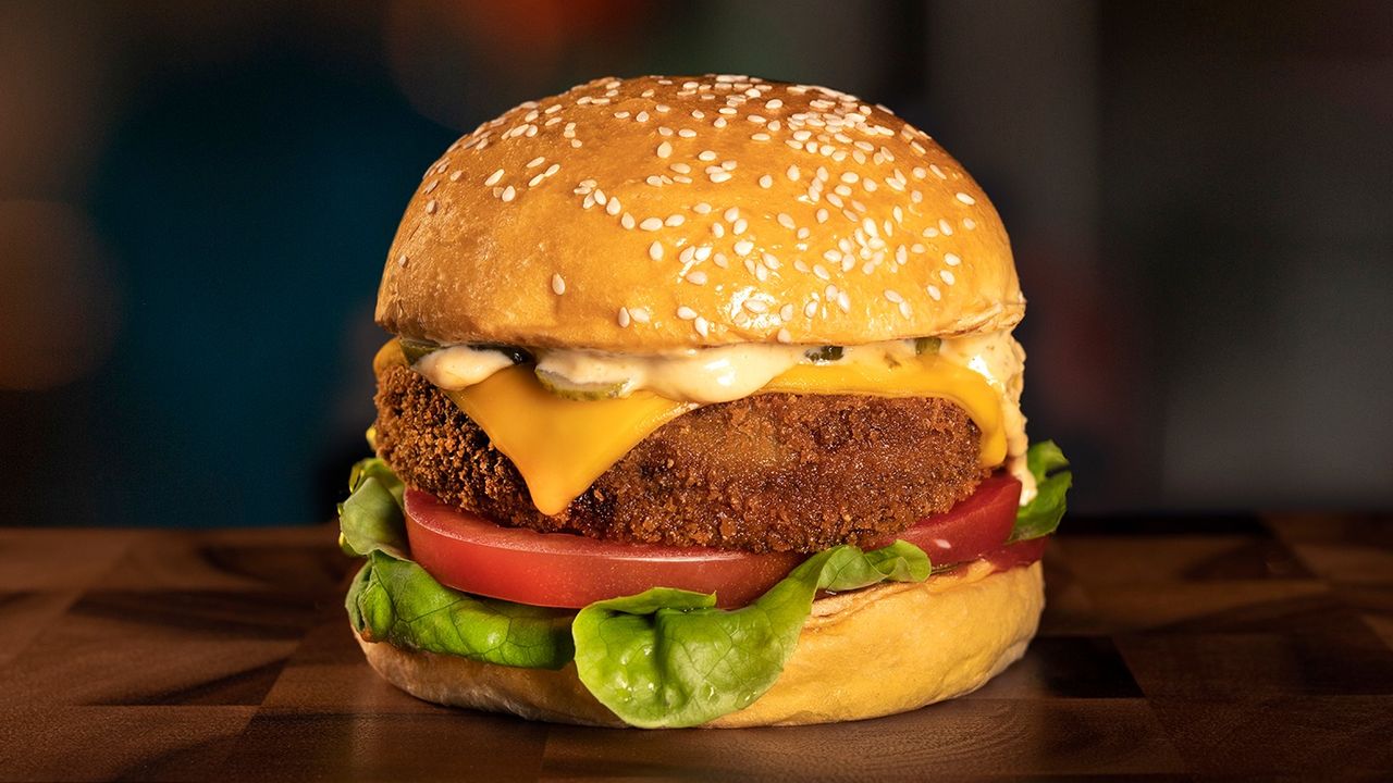 The Mushroom Patty 100% Plant Based