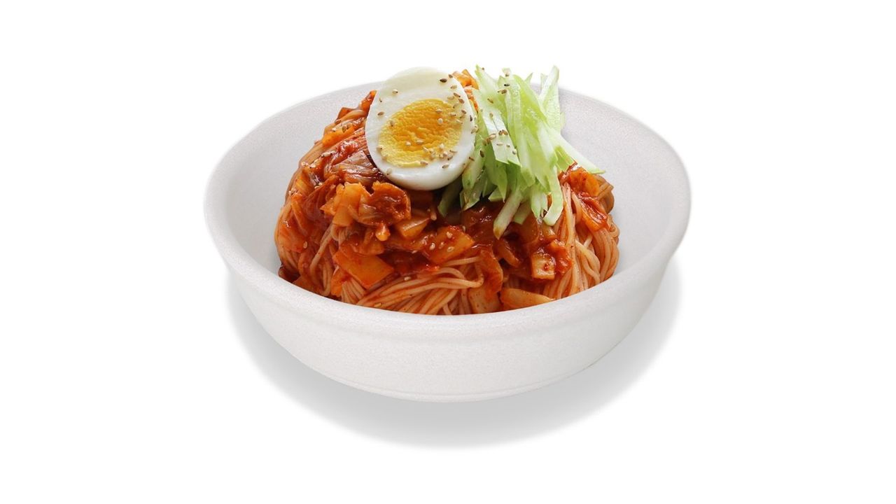 Bibim-Gooksoo / 김치 비빔 국수