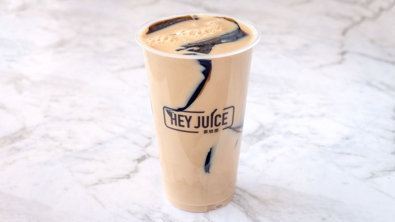 Milk Tea with Grass Jelly (920KJ)