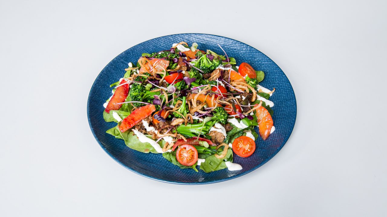 Pulled Lamb Salad