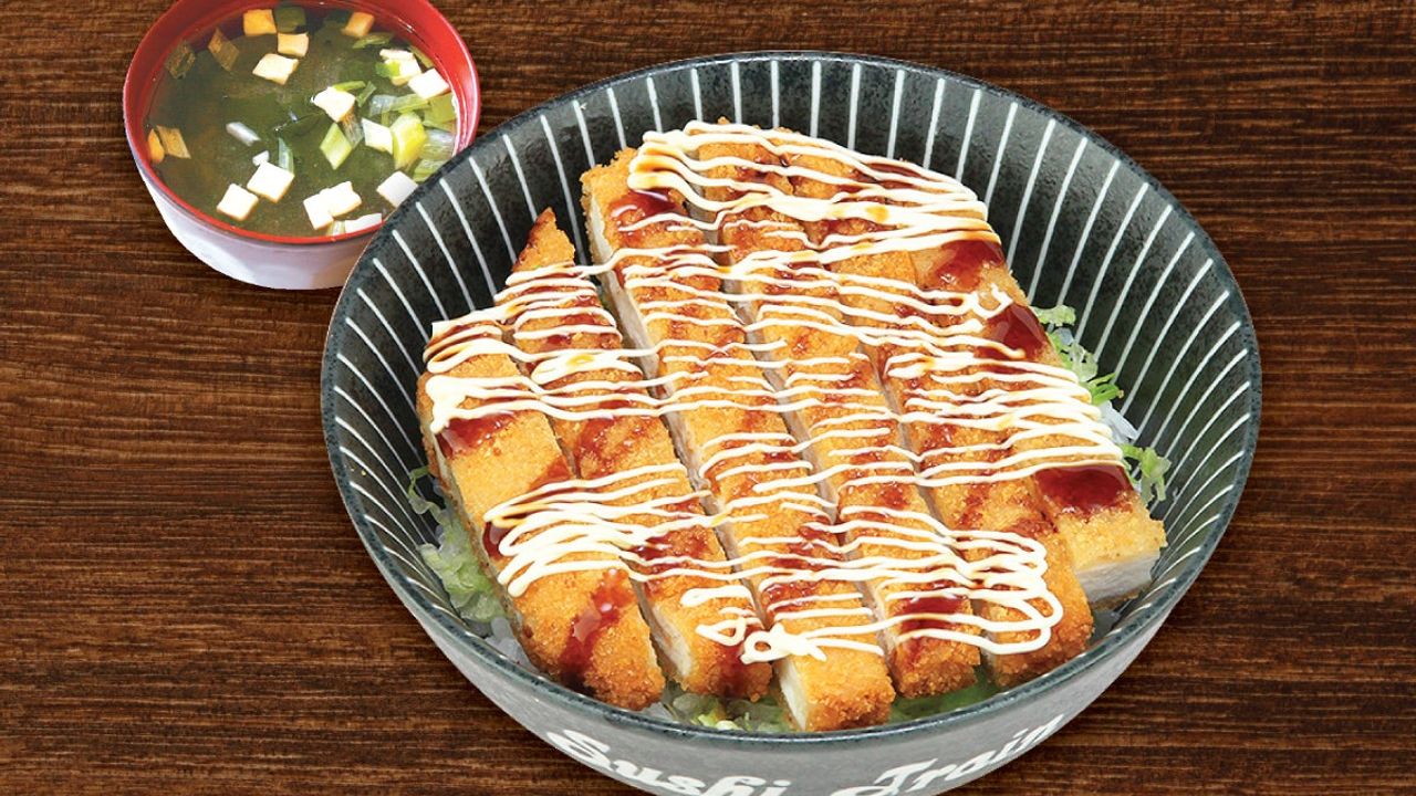 Chicken Katsu Rice Bowl Set (3417 kJ)