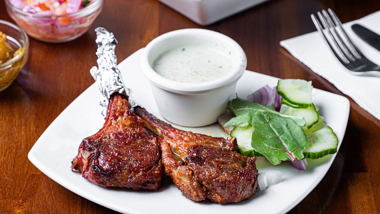 Tandoori Lamb Cutlet. GF.