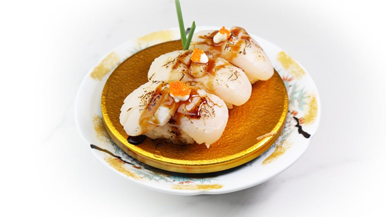 Grilled Scallop Nigiri