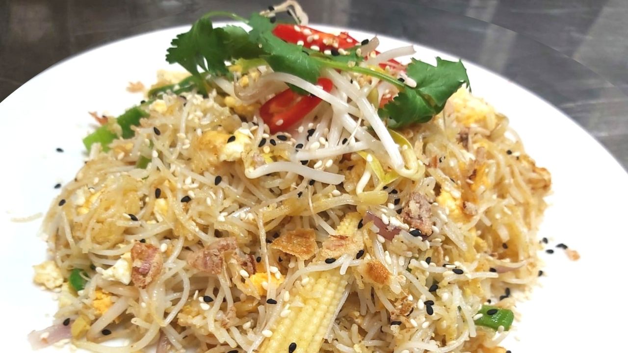 Vegetarian Singapore Noodle
