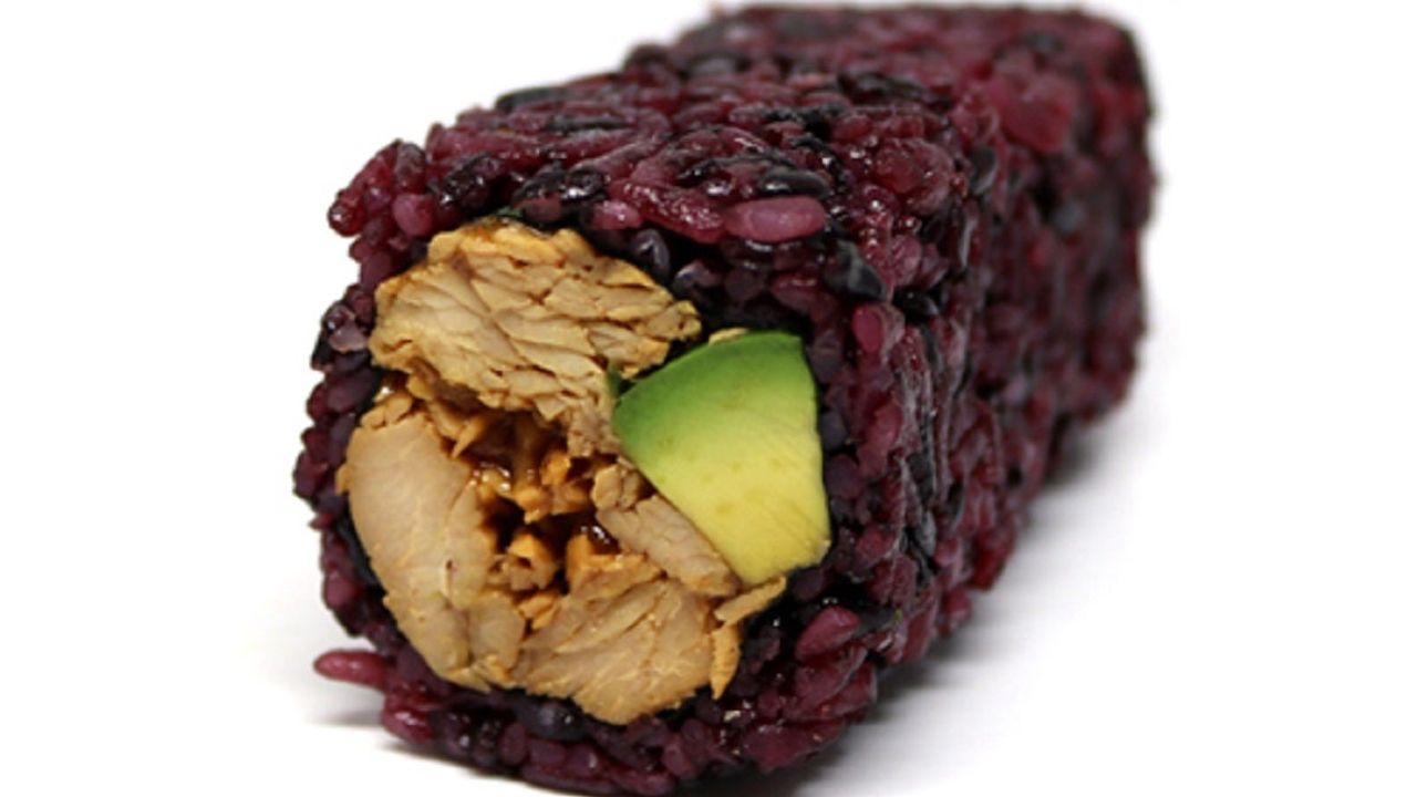 Black Rice Chicken Teriyaki