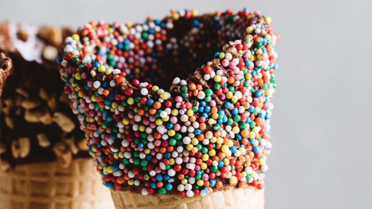 Choc Sprinkle Cone