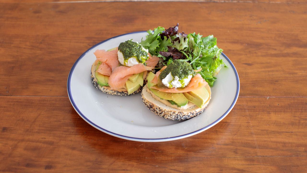 Smoked Salmon Bagel