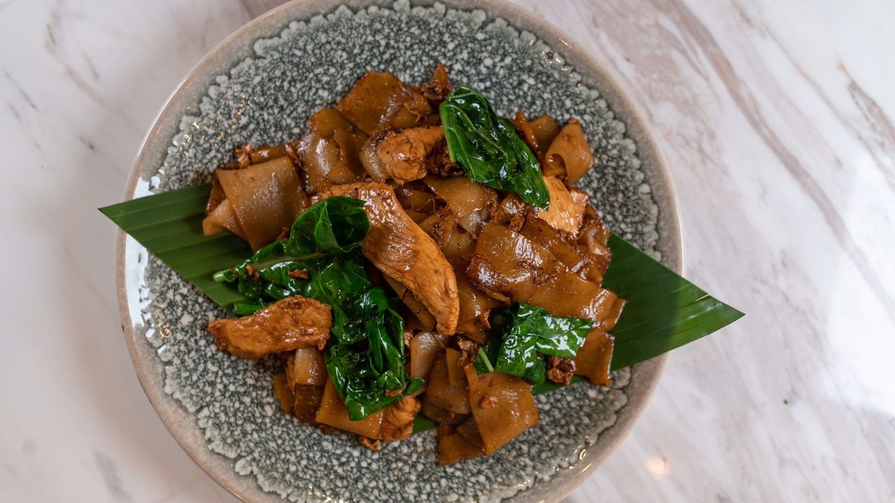 Pad Si-Ew Chicken Noodle