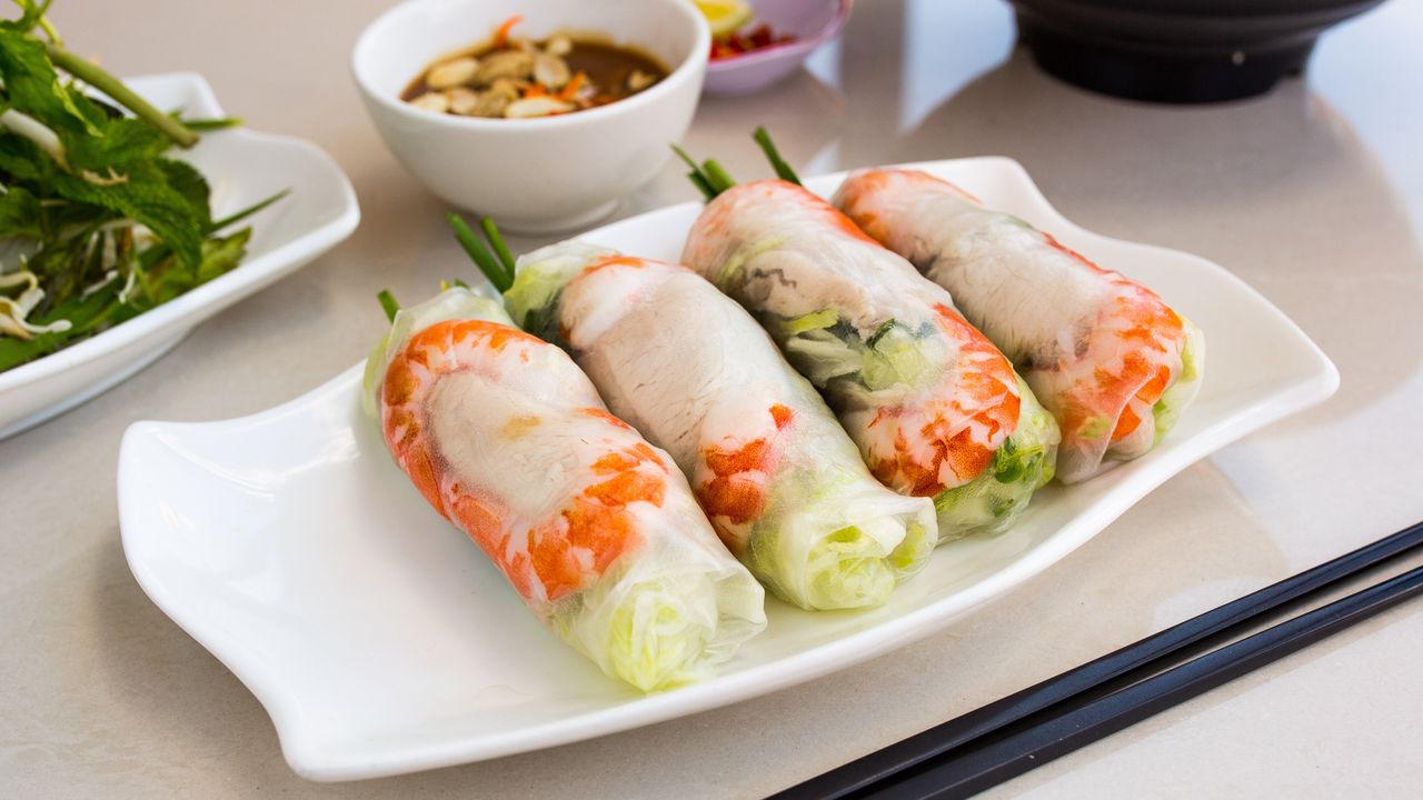 Rice Paper Rolls (4 Pcs)