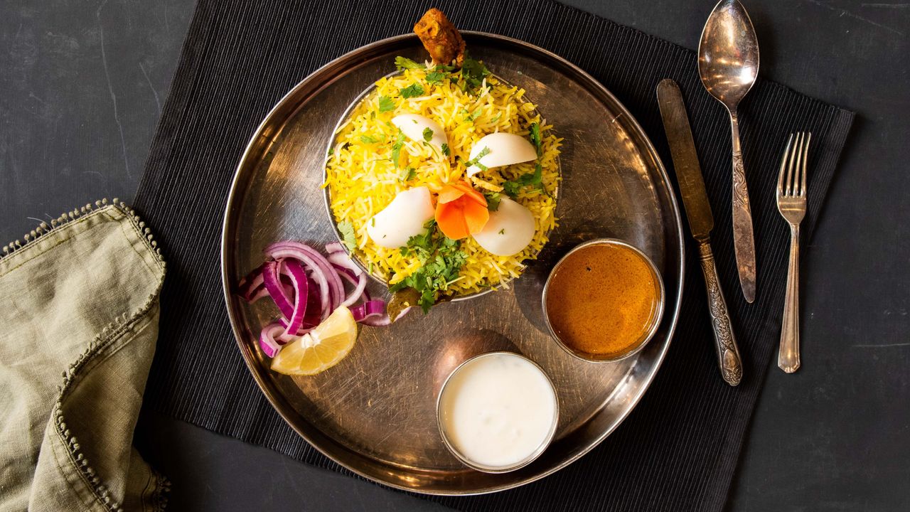 Hyderabadi Chicken Dum Biryani