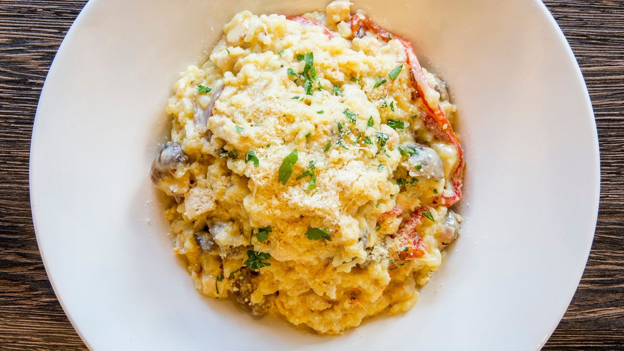 Chicken and Mushroom Risotto