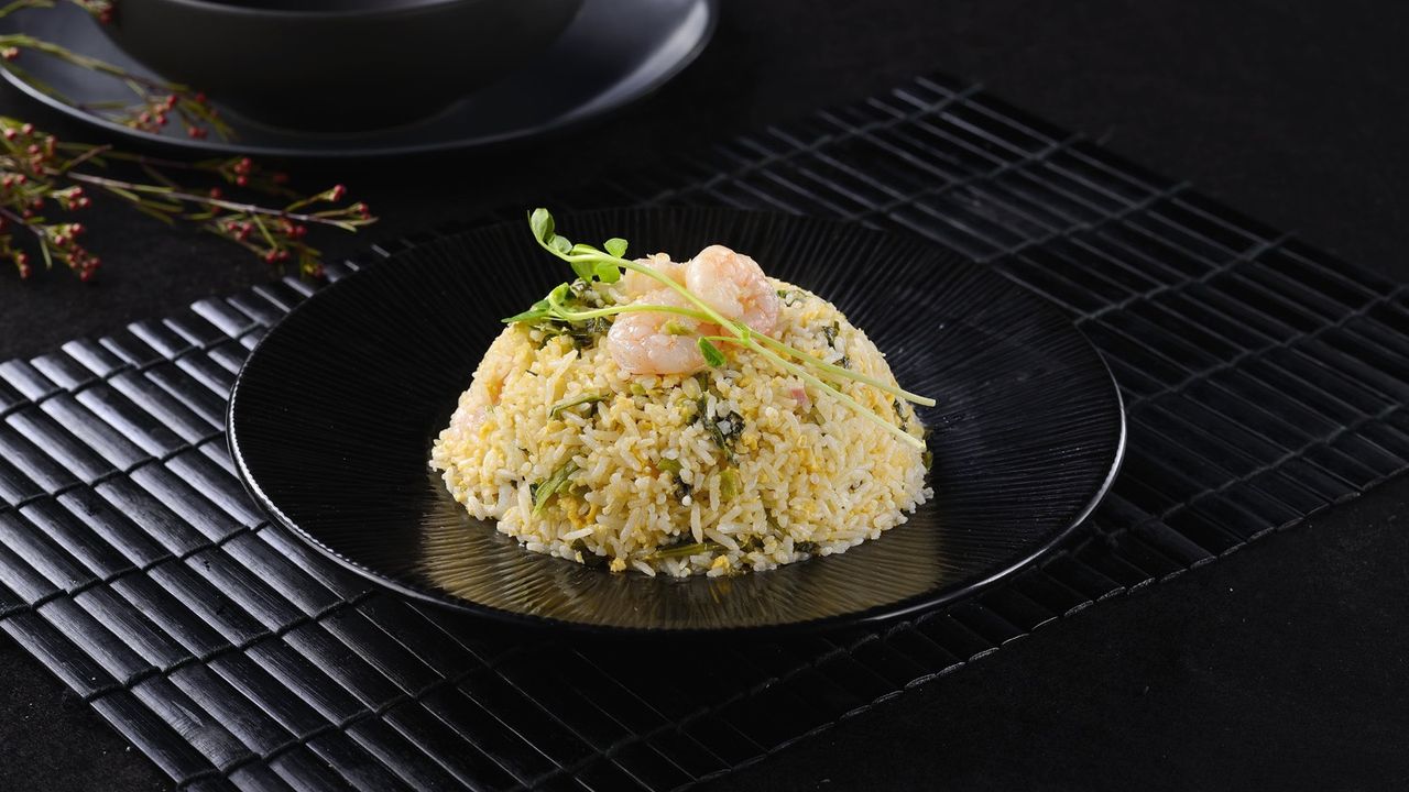 Fried Rice with Shrimp & Chinese Olives