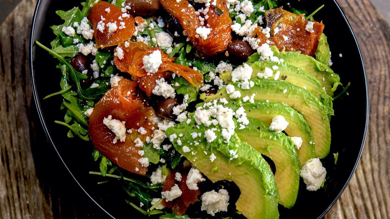 Slow Roasted Tomato Salad