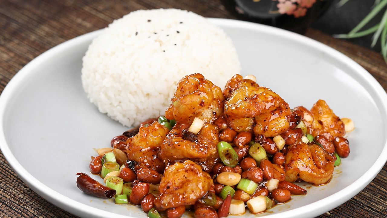 Kong Pao Prawns