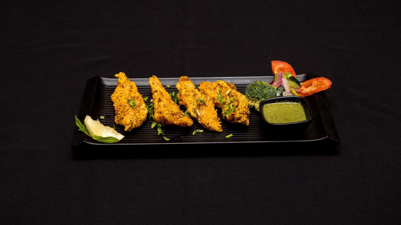 Machi Kali Mirch Finger Fry