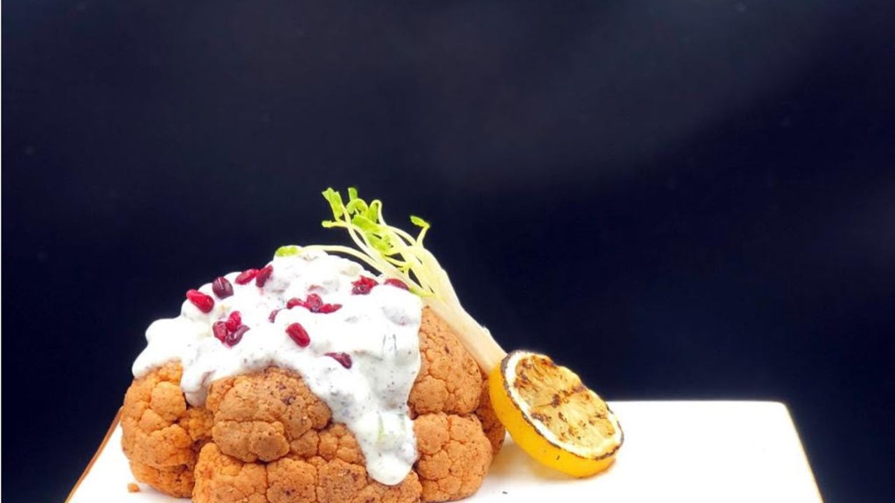 Roasted Paprika Cauliflower