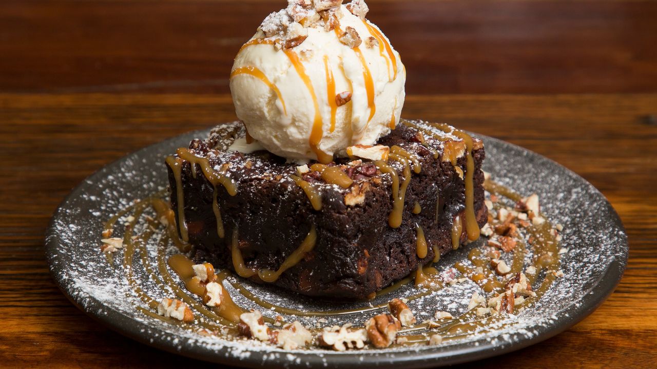 Caramel Pecan Chocolate Brownie
