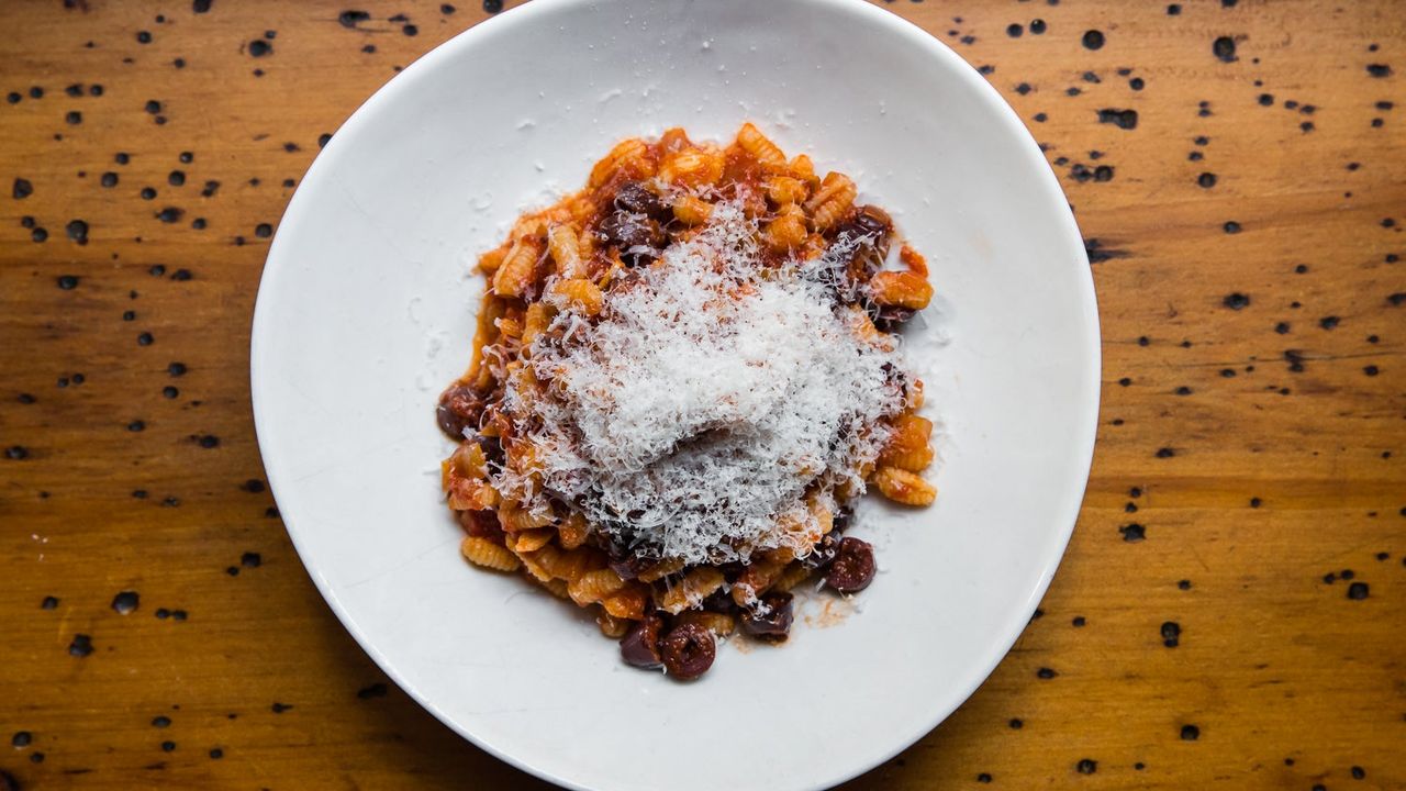 Tomato and Kalamata Olive Gnocchetti