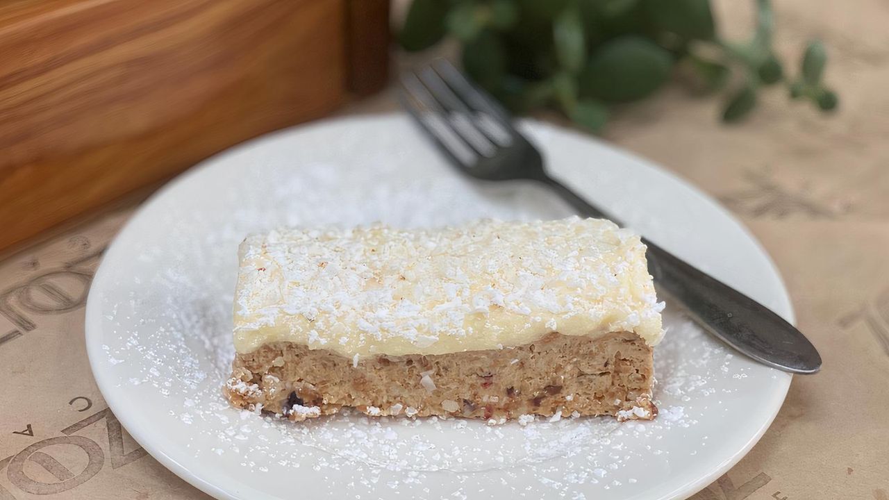 Lemon Coconut Slice