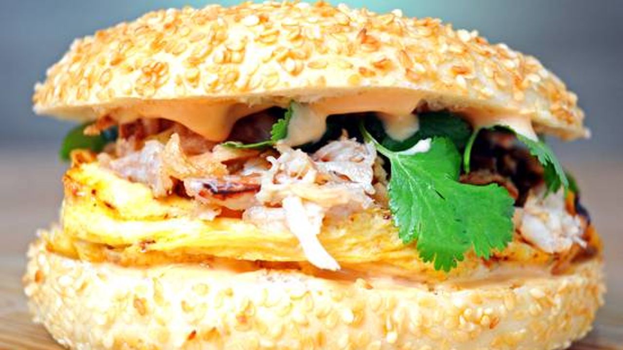 Famous Crab & Chilli egg Bagel