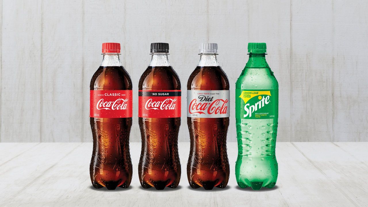 600ml Coca Cola Variety