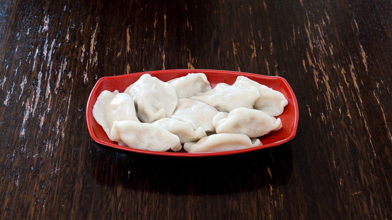 Steamed Chicken and Prawn Dumplings