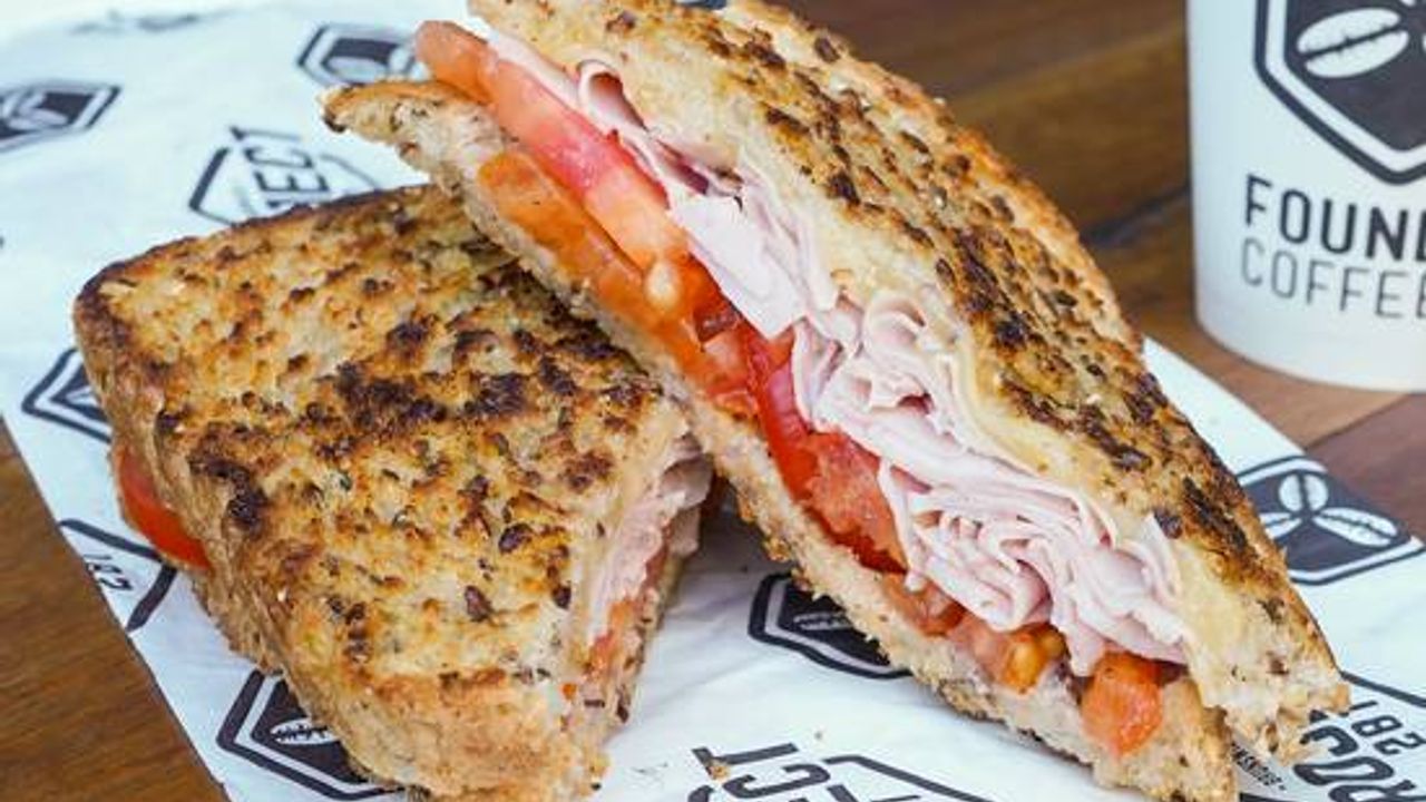 Toastie Ham, Cheese, and Tomato