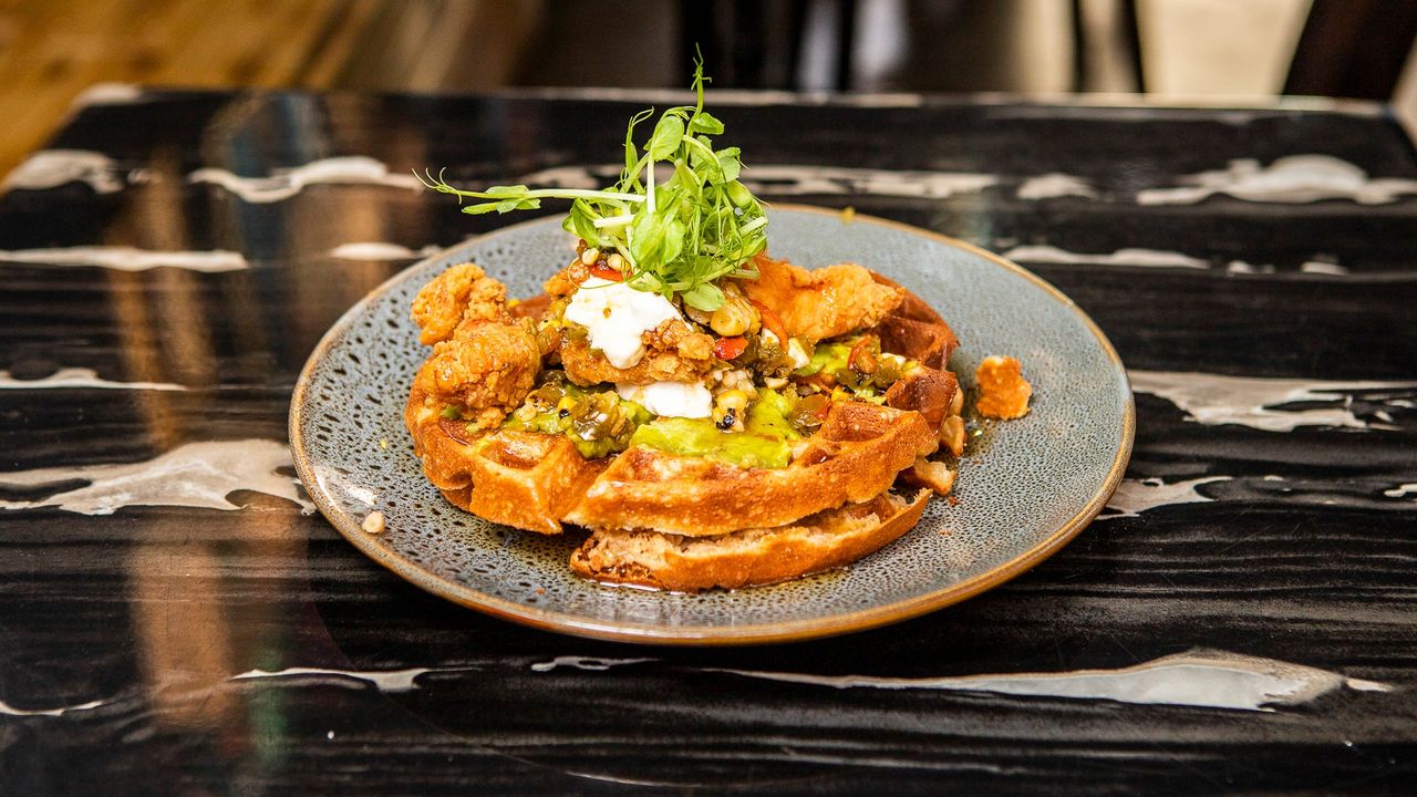Fried Chicken Waffle