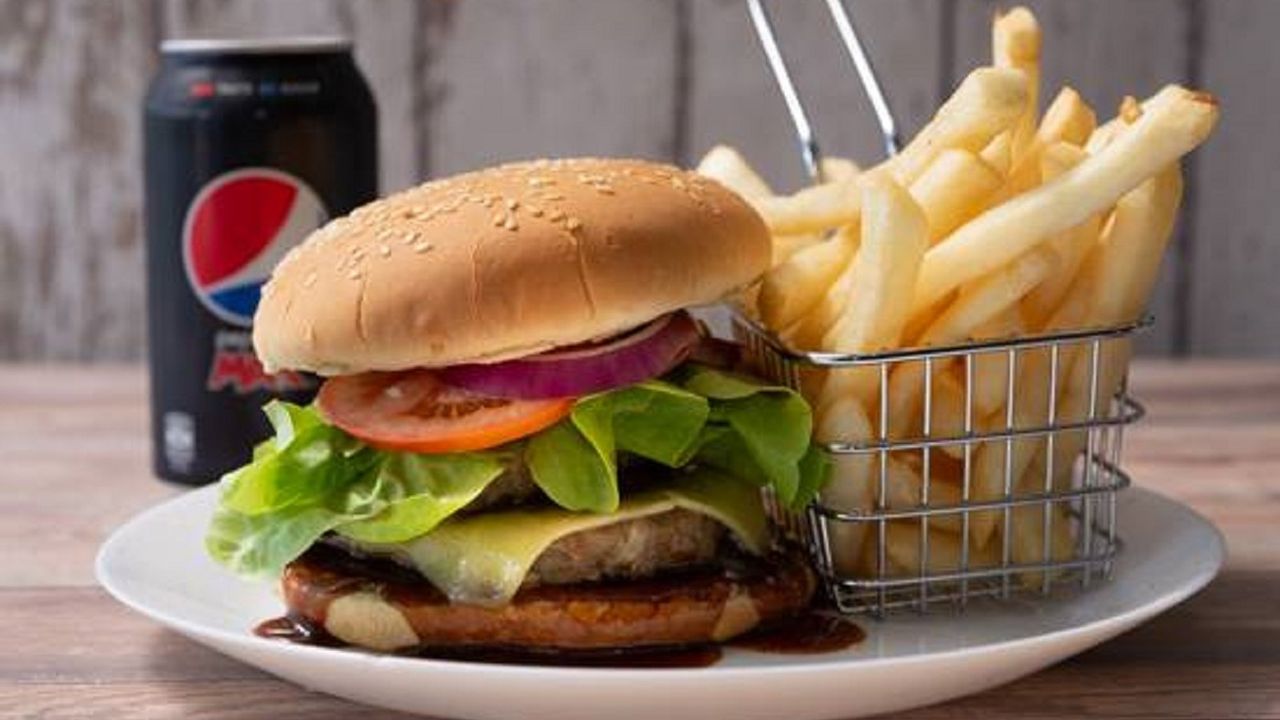Hunger Buster Beef Burger