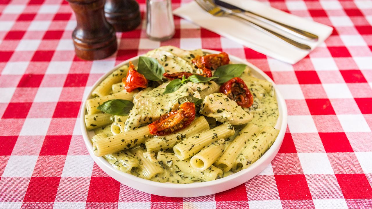 Rigatoni Chicken Pesto