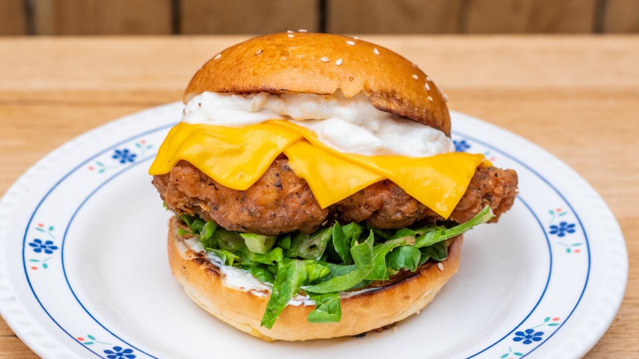 Fried Chicken Burger